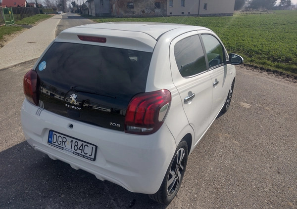 Peugeot 108 cena 38999 przebieg: 76000, rok produkcji 2017 z Głogów małe 137